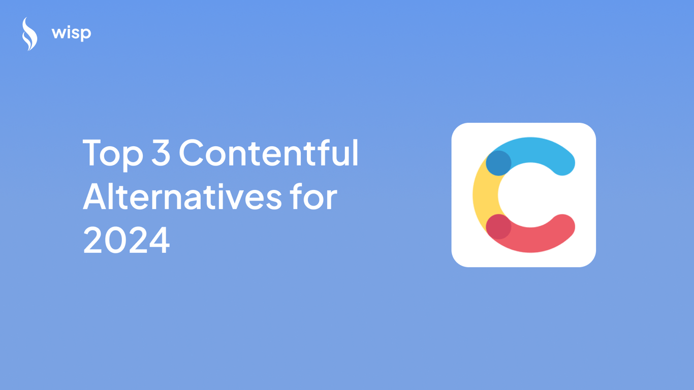 Top 3 Contentful CMS Alternatives for 2024