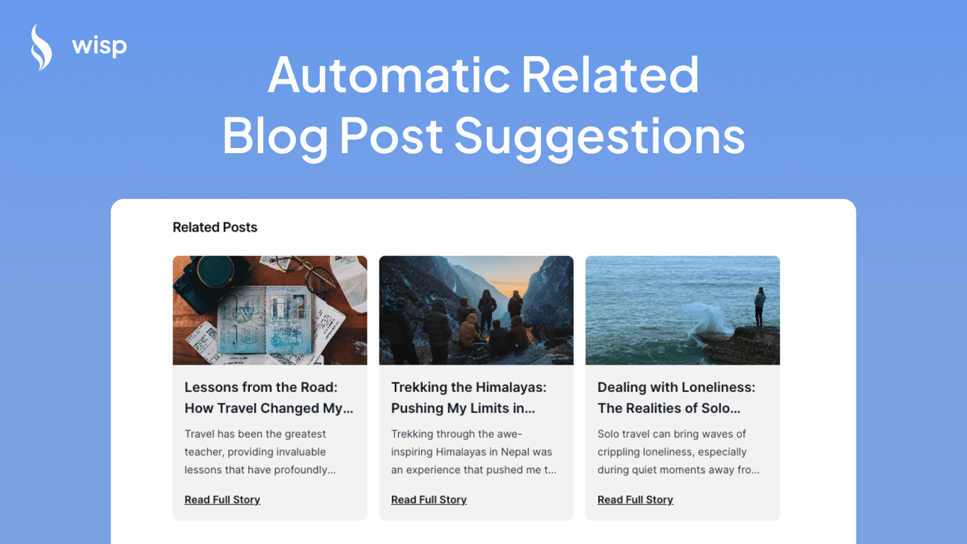 Suggesting Related Blog Post with AI Content Recommendation