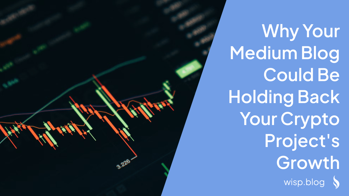 Why Your Medium Blog Could Be Holding Back Your Crypto Project's Growth