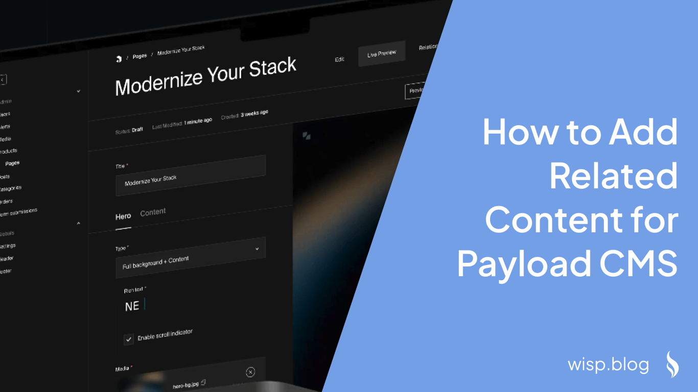 How to Add Related Content for Payload CMS