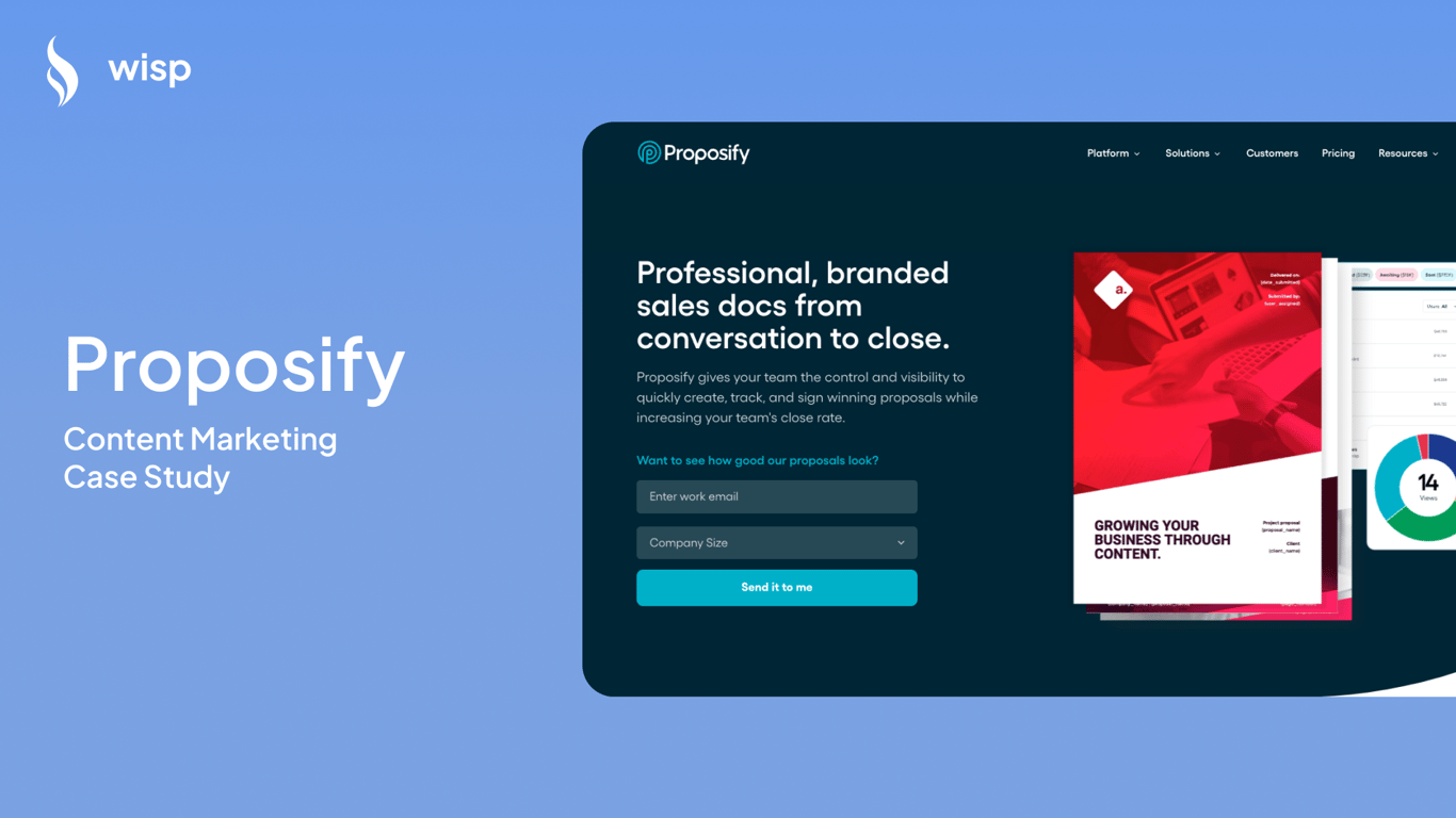 Proposify - Content Marketing Case Study