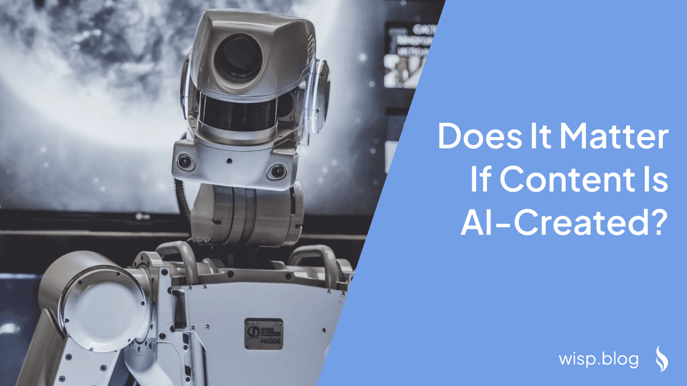 Does It Matter If Content Is AI-Created? A Fresh Perspective on Content Quality