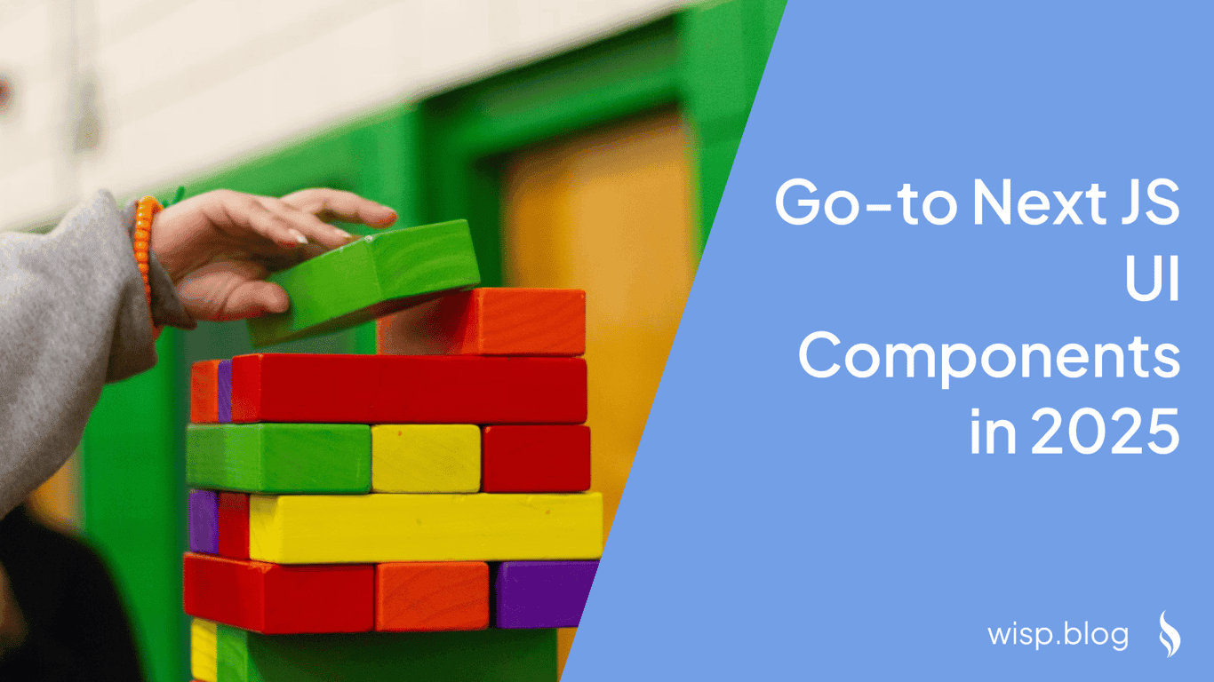 Go-to Next.js UI Components in 2025