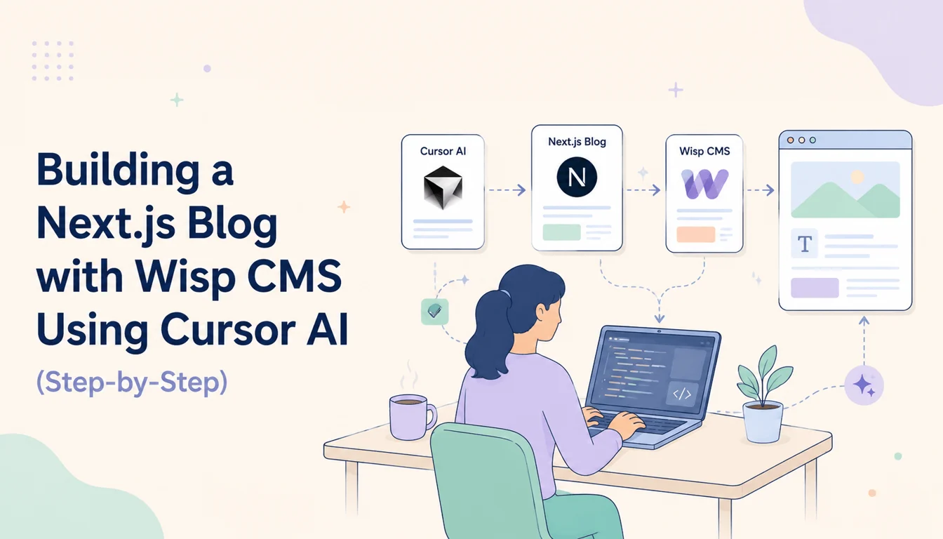 Building a Next.js Blog with Wisp CMS Using Cursor AI (Step-by-Step)