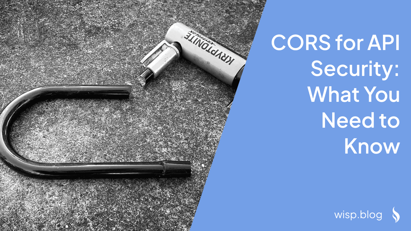 CORS for API Security: What You Need to Know