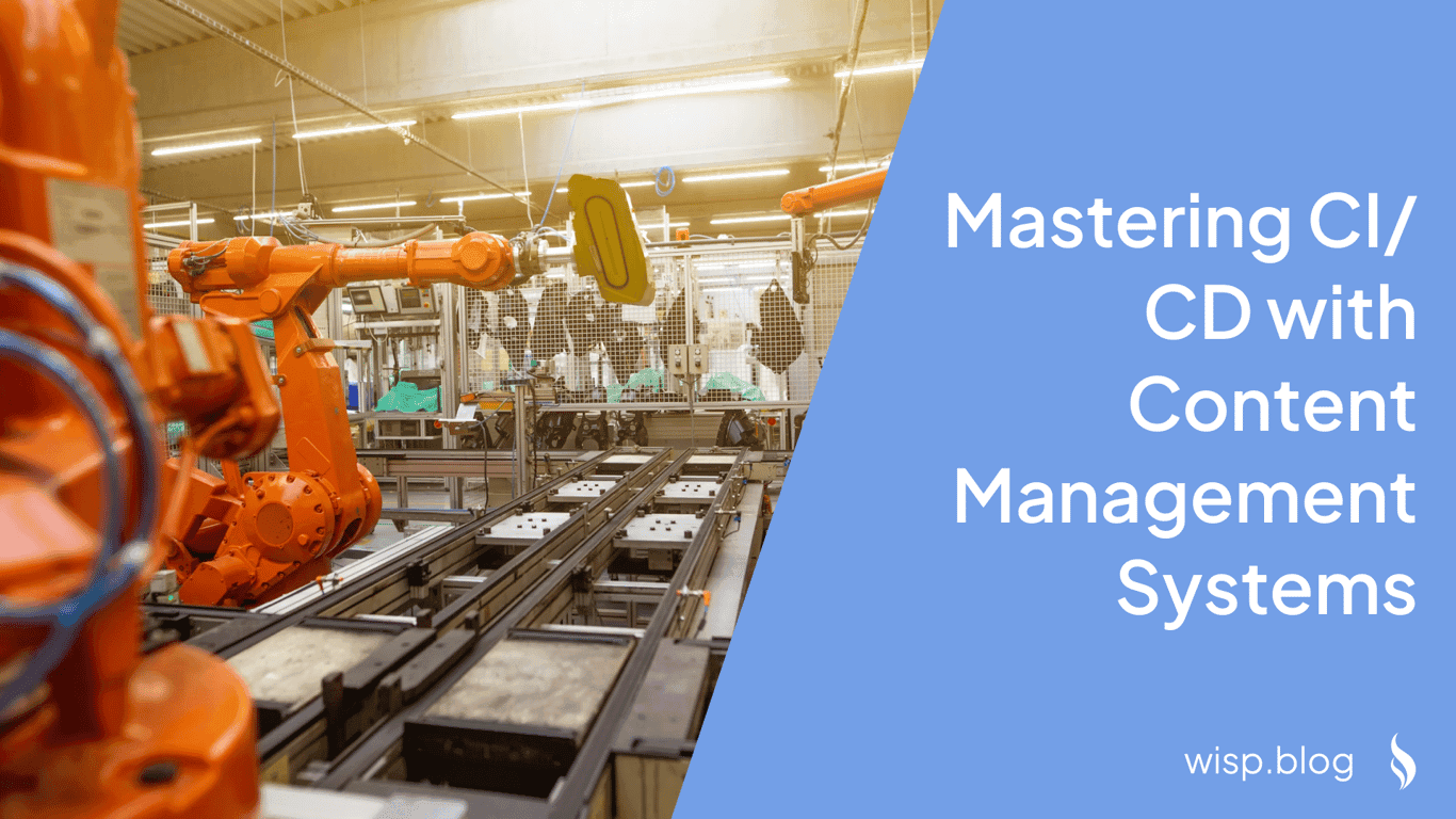 Mastering CI/CD with Content Management Systems: A Developer's Guide