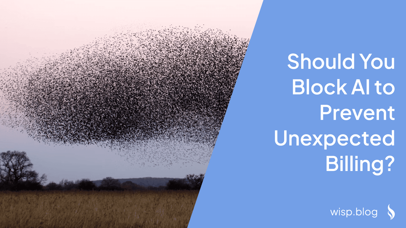 Should You Block AI to Prevent Unexpected Billing? Drawing Lessons from a Real-Life Scenario