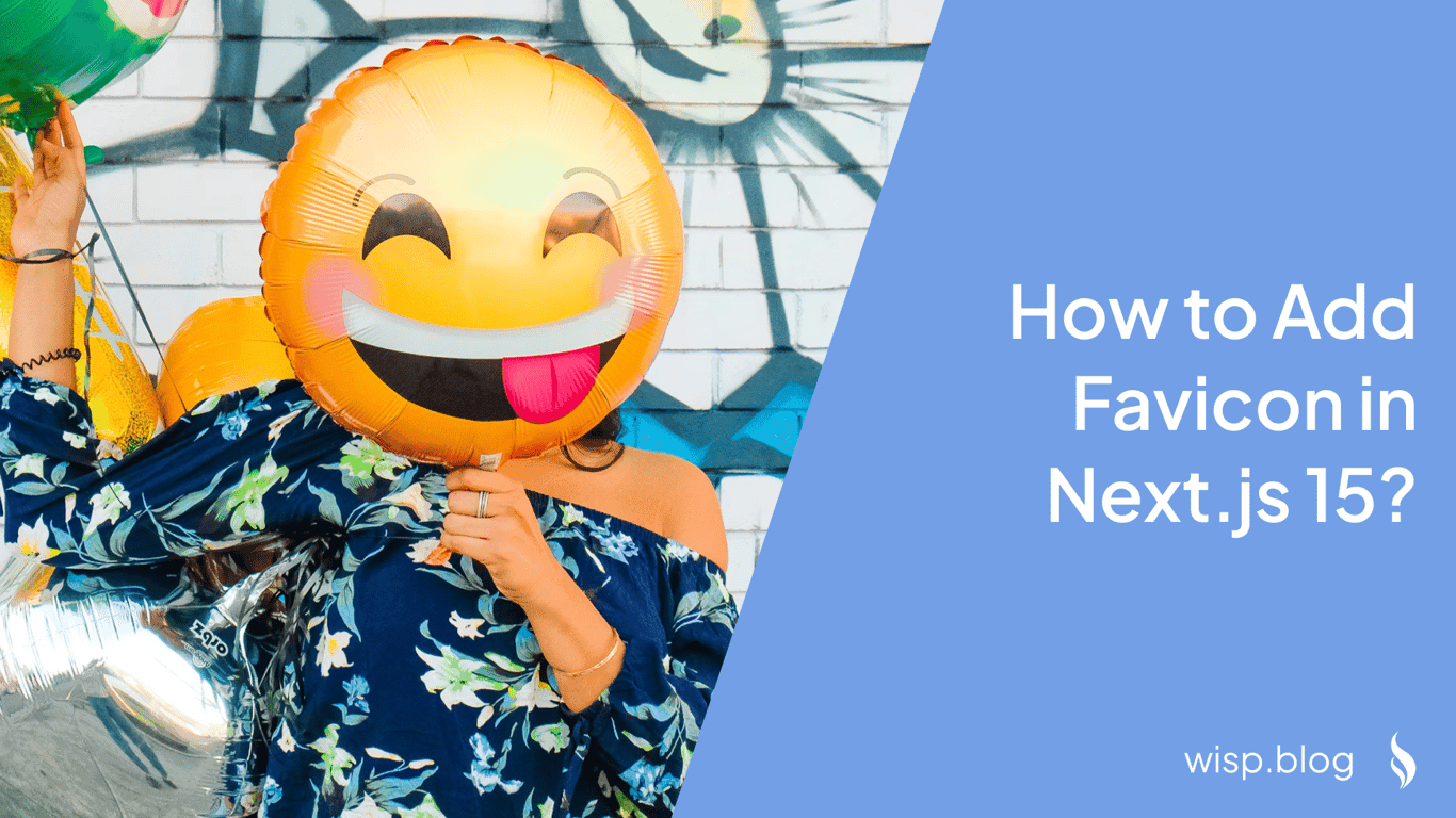 How to Add Favicon in Next.js 15?